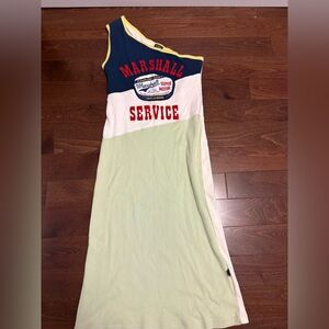 Franklin & Marshall Asymmetrical Cotton Dress